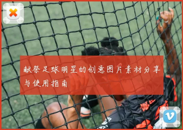 献祭足球明星的创意图片素材分享与使用指南