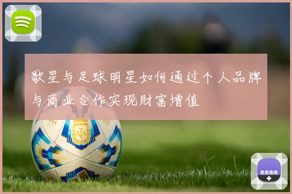 歌星与足球明星如何通过个人品牌与商业合作实现财富增值